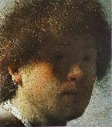 Self portrait detail Rembrandt
